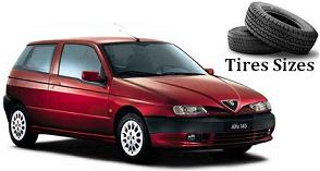 Alfa Romeo 145 tire size – dimensions for all wheels front and rear axles