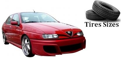 Alfa Romeo 146 tire size – dimensions for all wheels front and rear axles