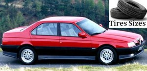 Alfa Romeo 164 tire size – dimensions for all wheels front and rear axles